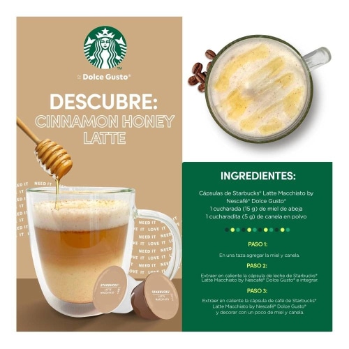 Cápsulas Caramel Macchiato Nescafé Dolce Gusto