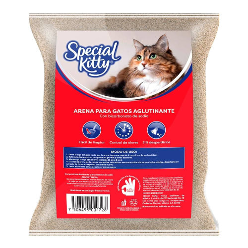 SPECIAL KITTY ARENA GATO SIN AROMA6.35KG