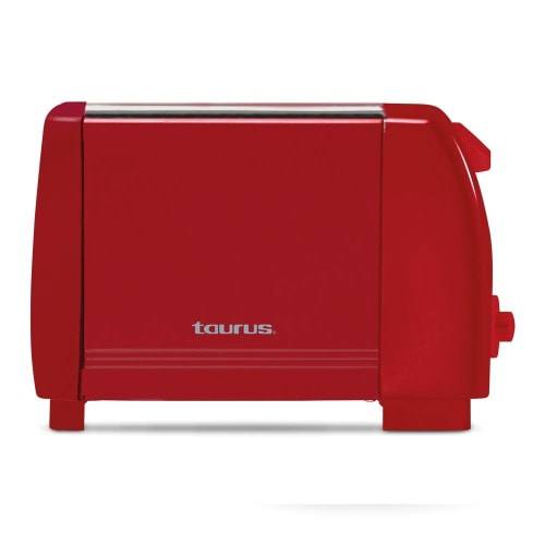 Tostador Taurus 2 Rebanadas Color Rojo