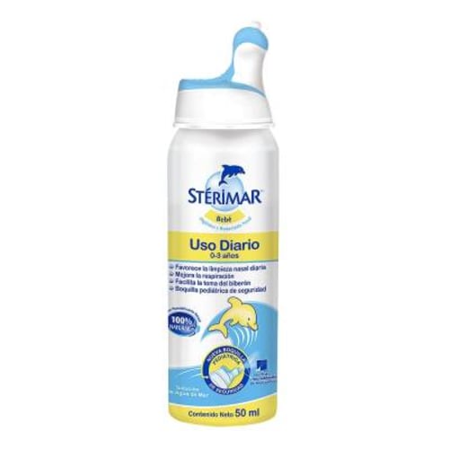 Farmacias del Ahorro  Sterimar Agua de Mar Uso diario 100 ml