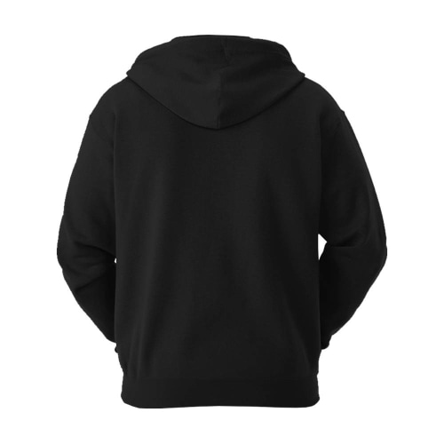 Sudadera negra FRUIT OF THE LOOM con capucha