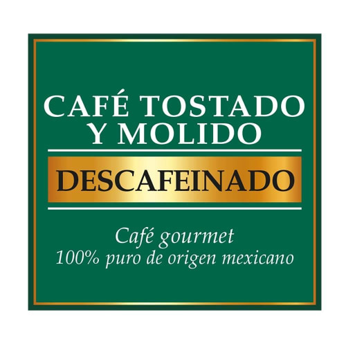 Café molido Mexicano tostado descafeinado 400 g
