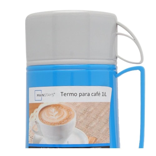 Termo para Café Mainstays Azul 1 Litro