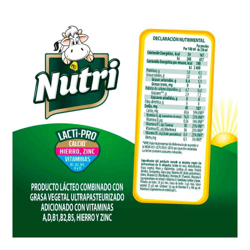 Leche en Polvo Descremada Industrial - Nutri