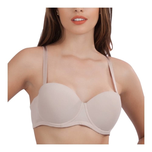 Brasier Bras Jade Strapless Camello Talla 36C