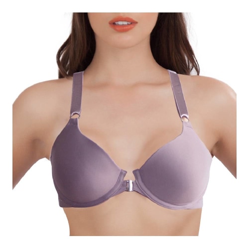 Brasier Bras Jade Broche al Frente Lila Talla 40B