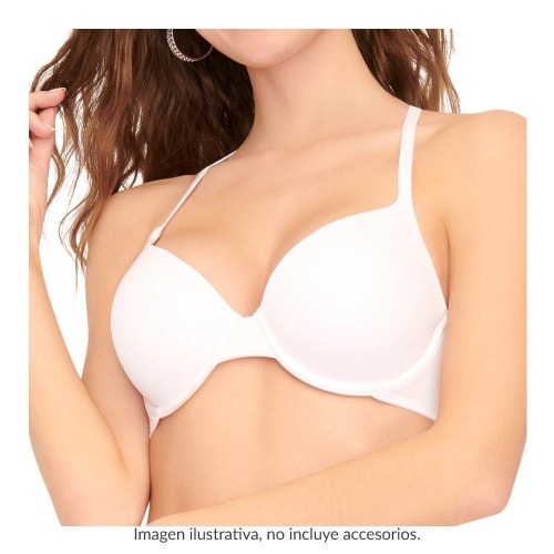 Brasier Ilusión Talla 38B Encaje Blanco