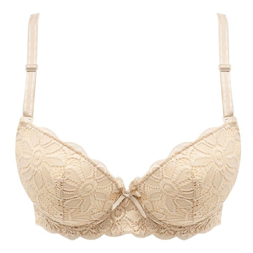 Brasier Secret Treasures Flores Nude Talla 40D