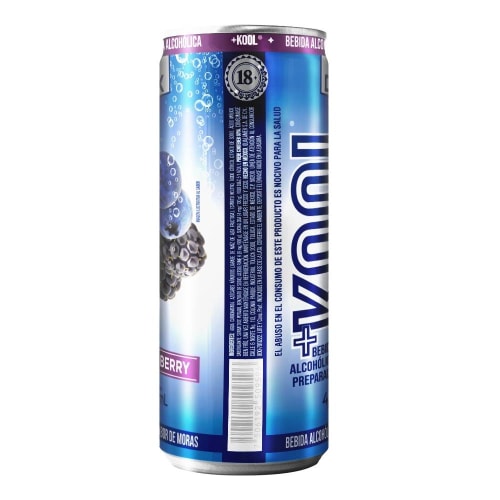 Bebida alcohólica preparada Kool  blueberry 355ml