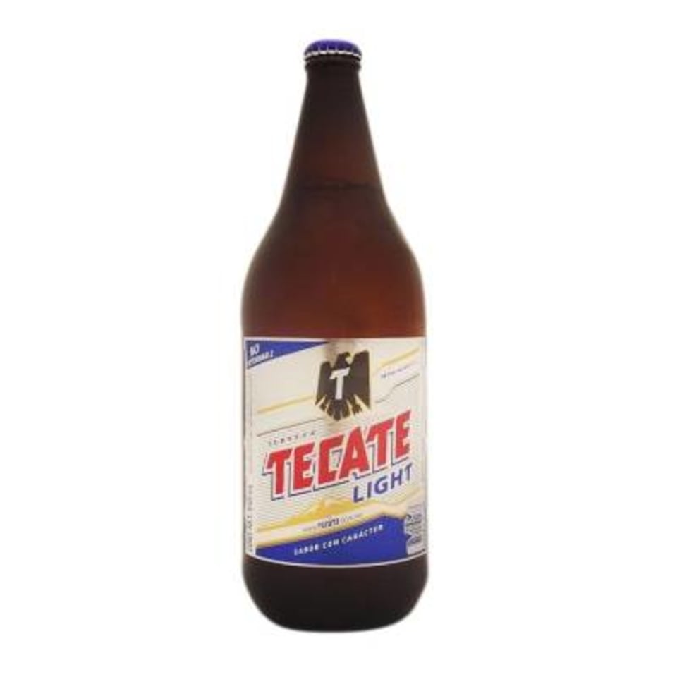 Cerveza clara Tecate light 940 ml Walmart
