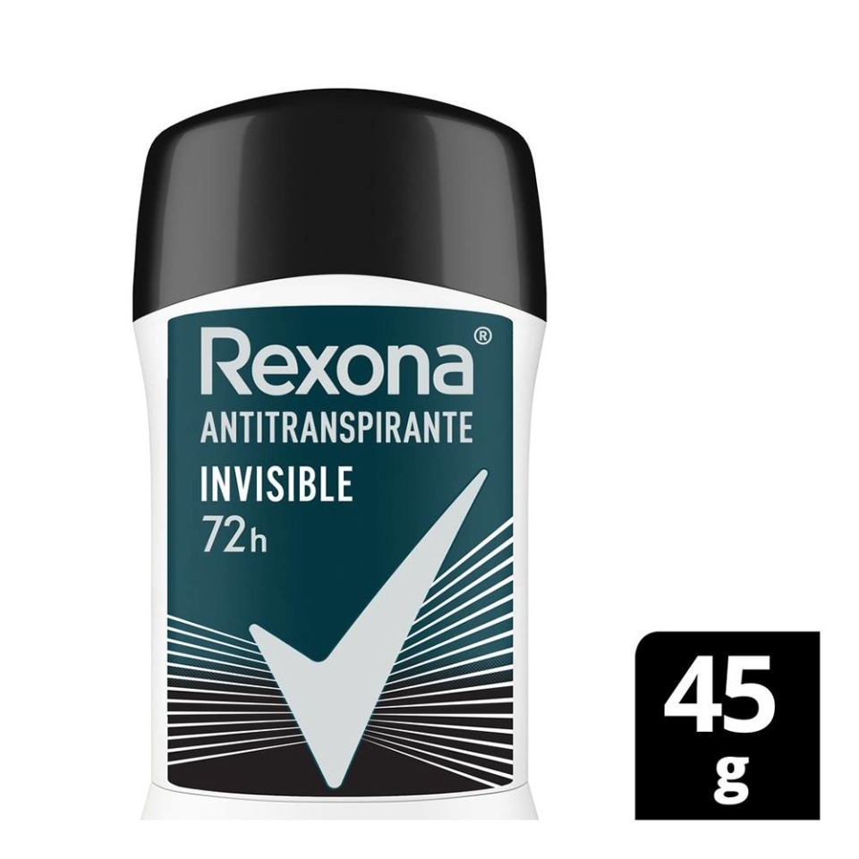 Antitranspirante Rexona Invisible En Barra Para Caballero 45 G Walmart 0311