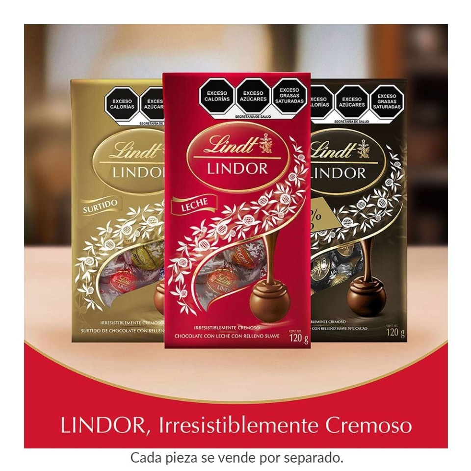 Trufas De Chocolate Lindt Lindor Con Relleno Suave Sabores Surtidos 120 G Walmart 4894