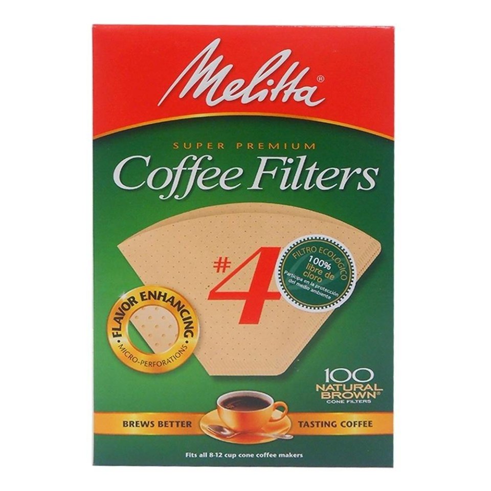 Filtros Para Café Melitta 4 100 Pzas Walmart 8505