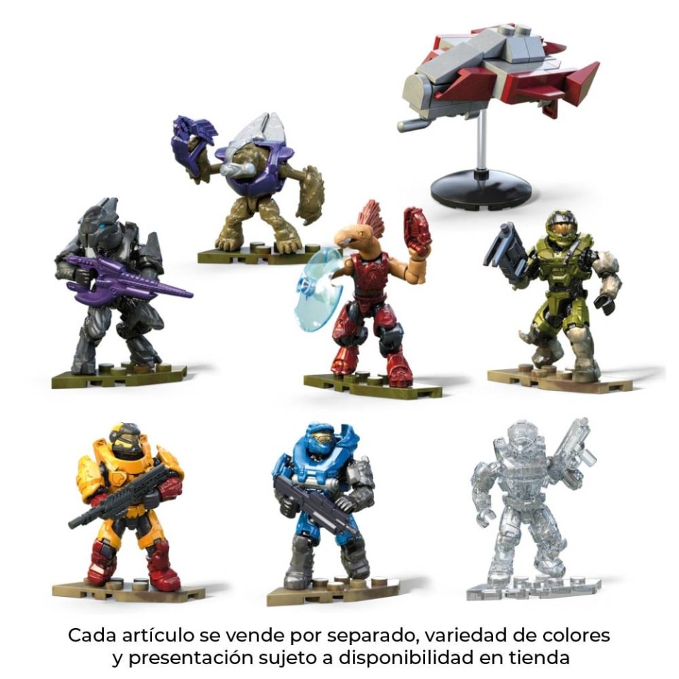 Juguete De Construcción Mega Construx Halo Micro Figuras De Acción Walmart