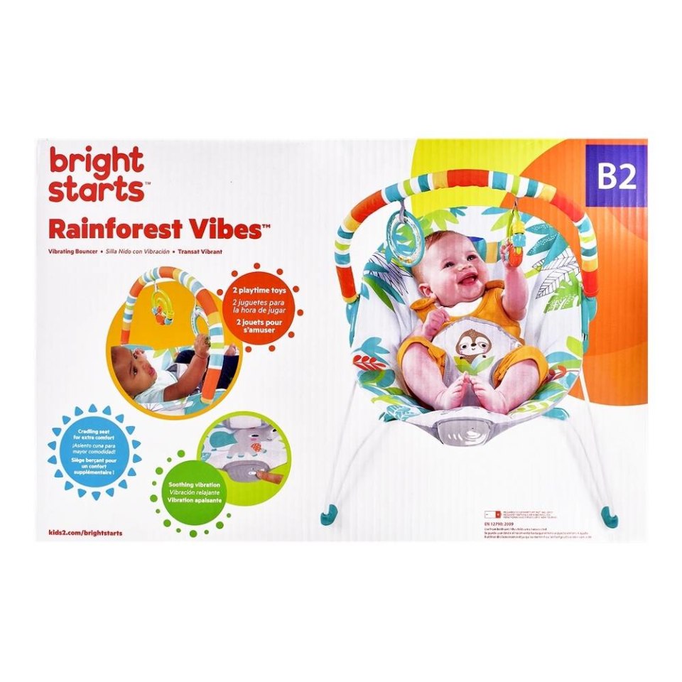 Silla Bright Starts Rainforest Vibes B2 | Walmart