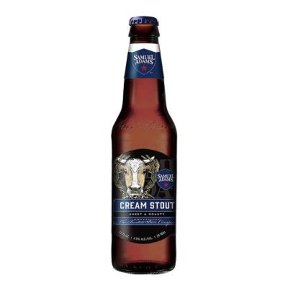 Cerveza artesanal Samuel Adams cream stout botella de 355 ml Walmart