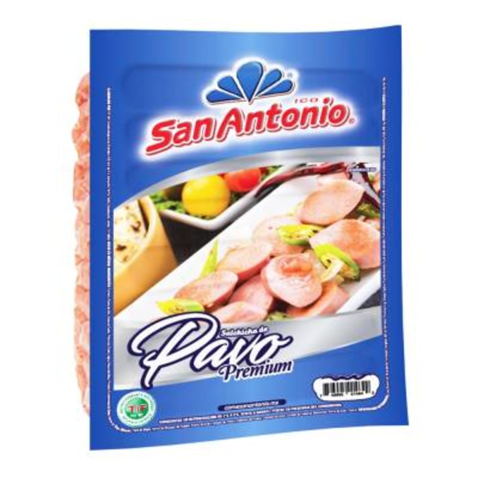 Salchicha de pavo San Antonio premium por kg Walmart