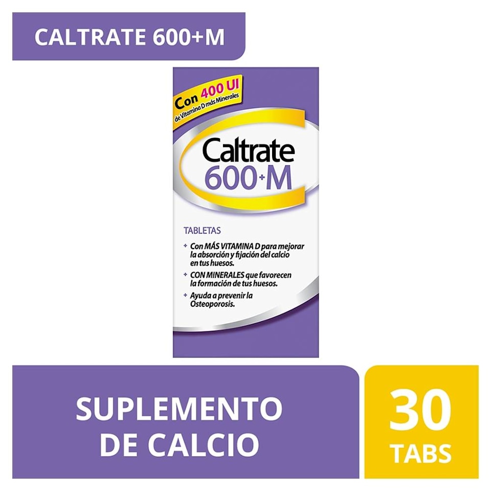 Caltrate M Tabletas Pzas Walmart