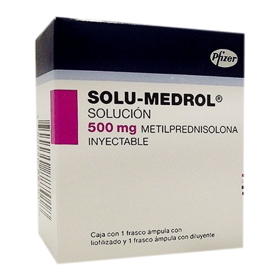 Solu Medrol mg solución inyectable ml Walmart