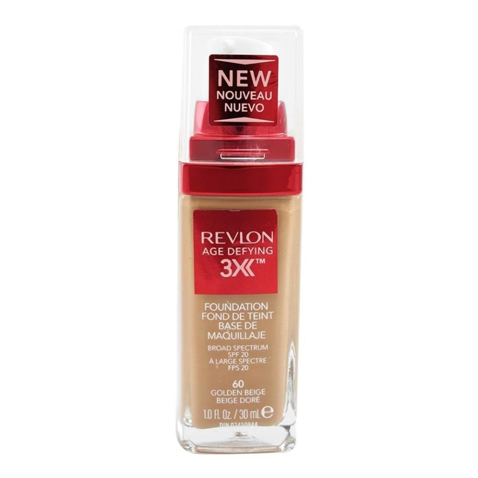 Maquillaje Líquido Revlon Age Defying 60 Golden Beige 30 ml | Walmart