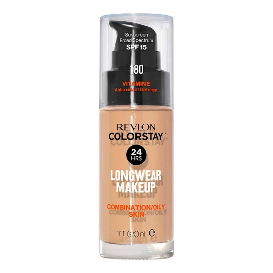 Base de maquillaje Revlon Colorstay 180 Sand Beige 30 ml | Walmart Base de maquillaje Revlon Colorstay 180 Sand Beige 30 ml | Walmart