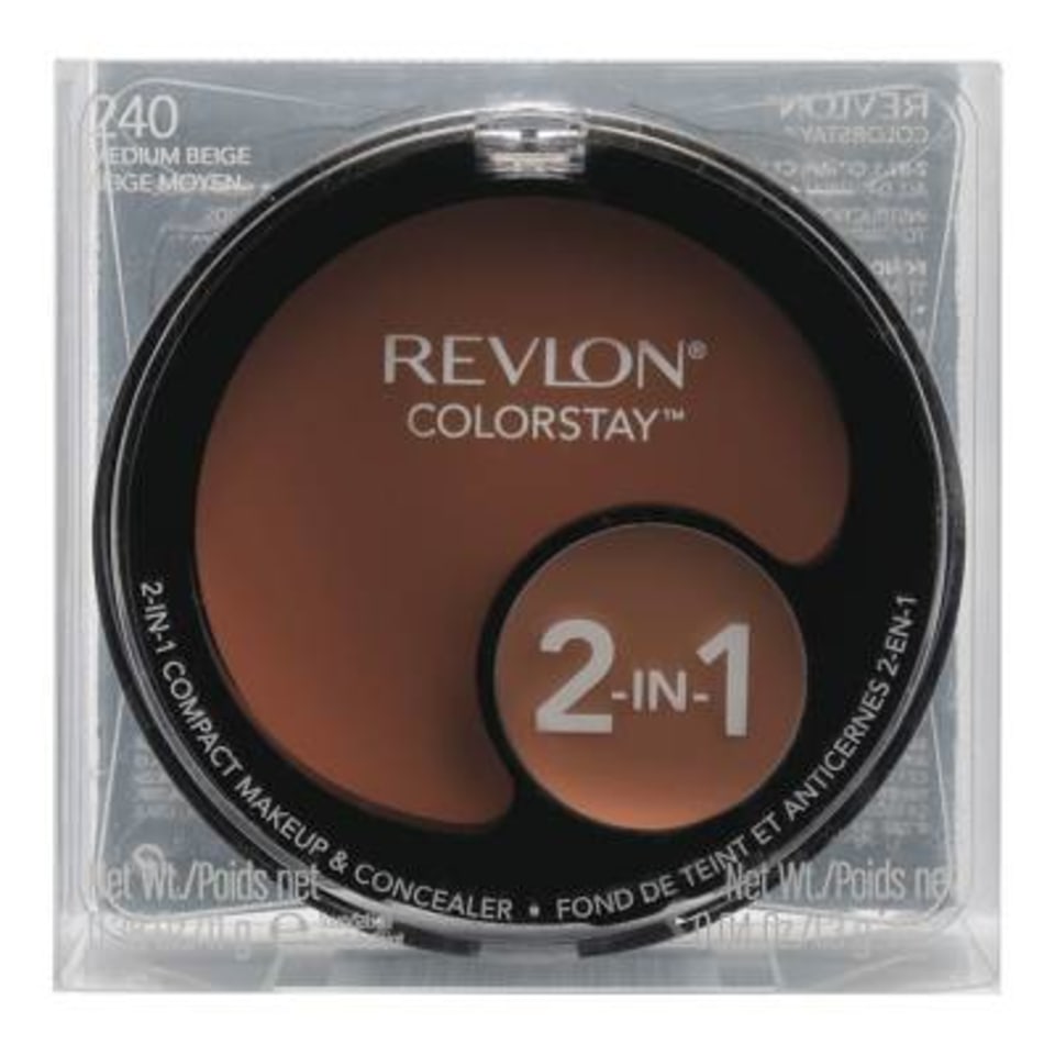 Maquillaje y corrector Revlon ColorStay 2 en 1 240 medium beige 1 pza |  Walmart