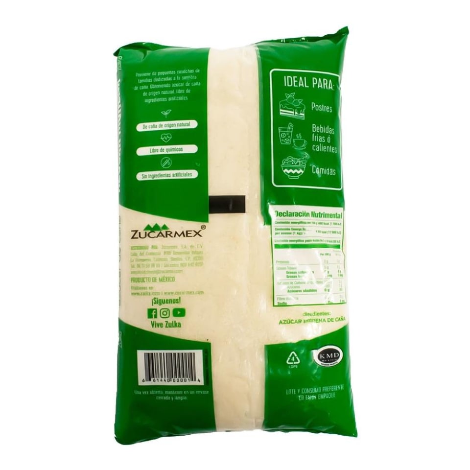 Azúcar morena Zulka 1 kg | Walmart