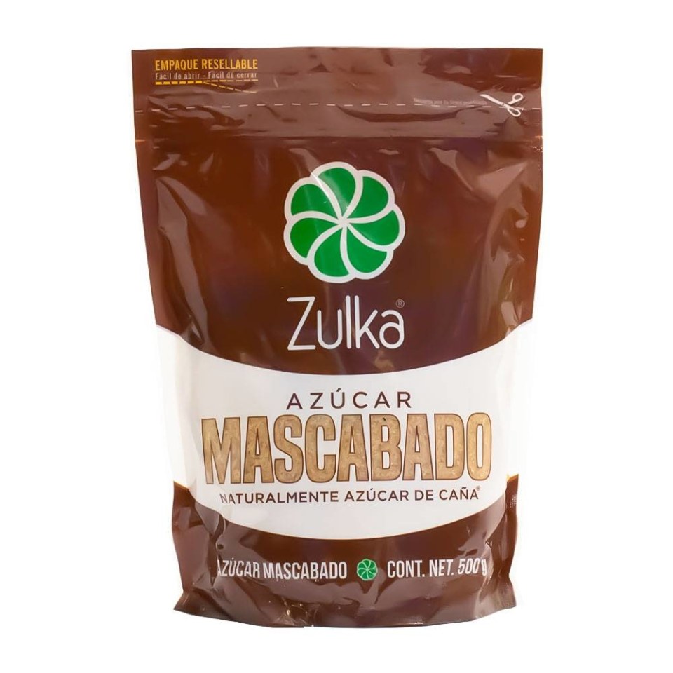 Azúcar mascabado Zulka 500 g | Walmart