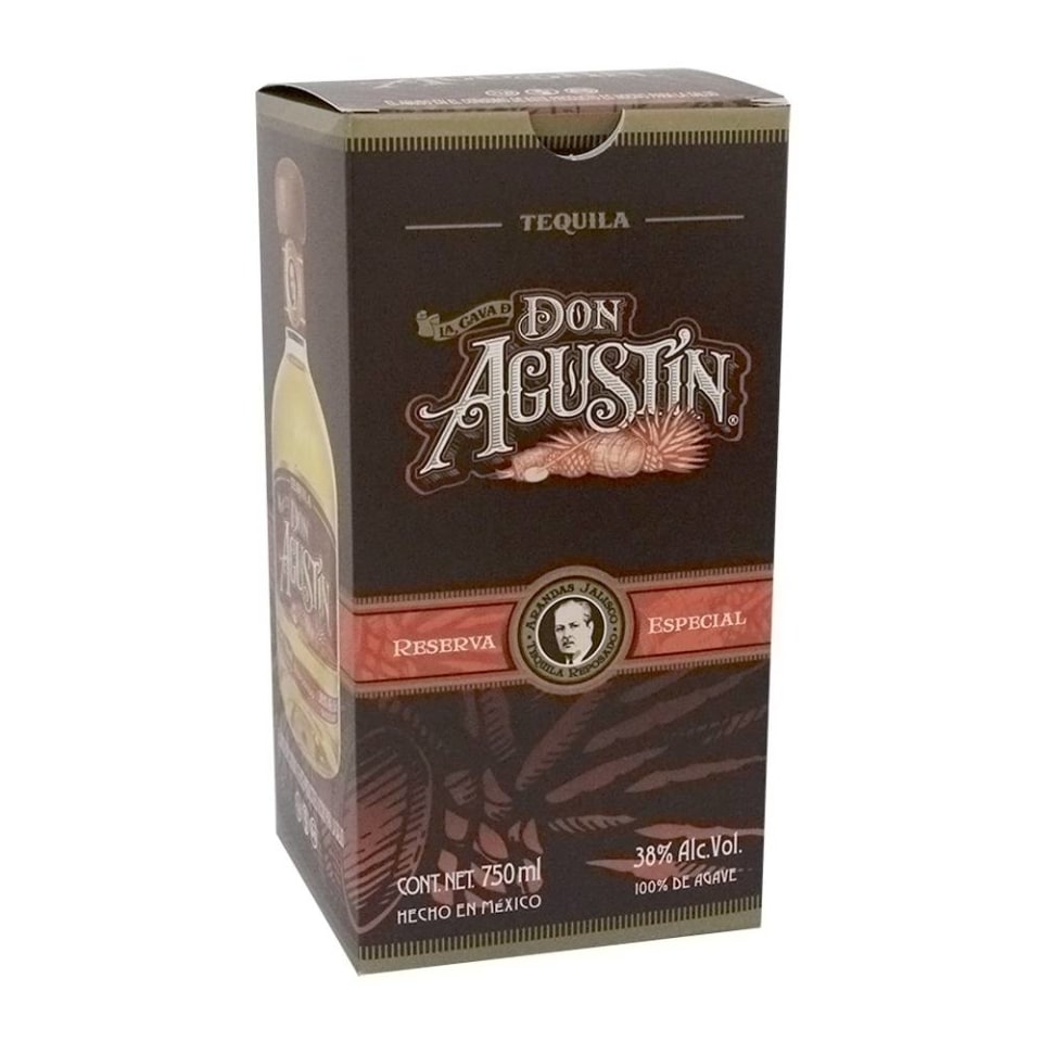 Tequila La Cava De Don Agustín Reserva Especial 750 Ml Walmart 