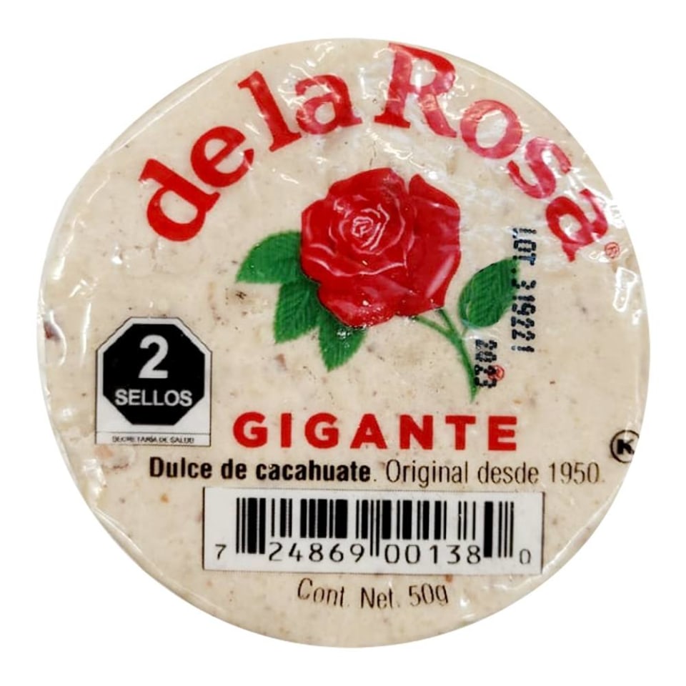 Mazapán De la Rosa tamaño gigante 50 g | Walmart
