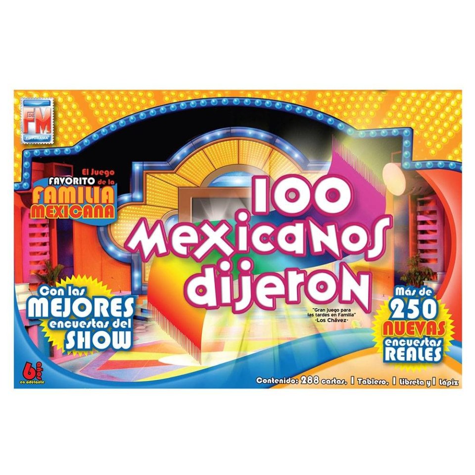 Juego De Mesa Fotorama 100 Mexicanos Dijeron Walmart 3110