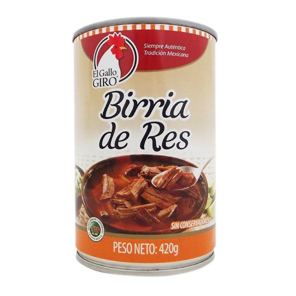 Birria de res El Gallo Giro en lata 420 g | Walmart