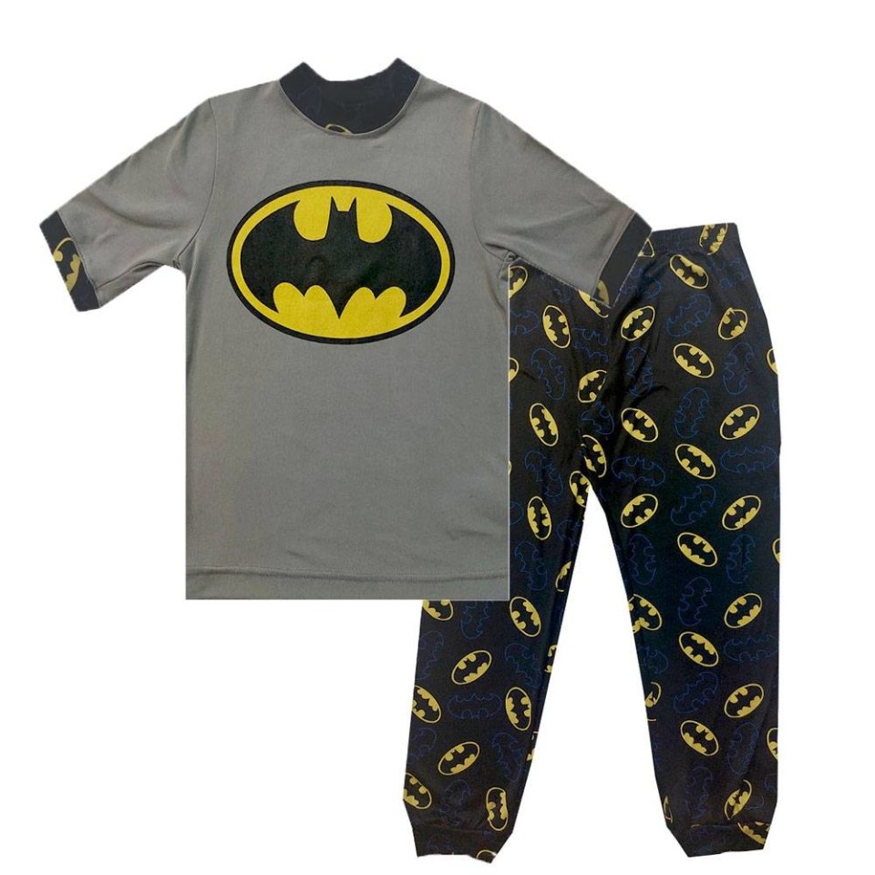 Pijama DC Comics Talla 6 Manga Corta Batman con Logo Gris | Walmart