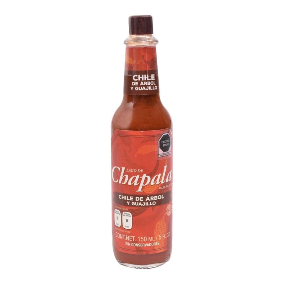 Salsa picante Lago de Chapala chile de árbol y guajillo 150 ml - imagen 1 de 4