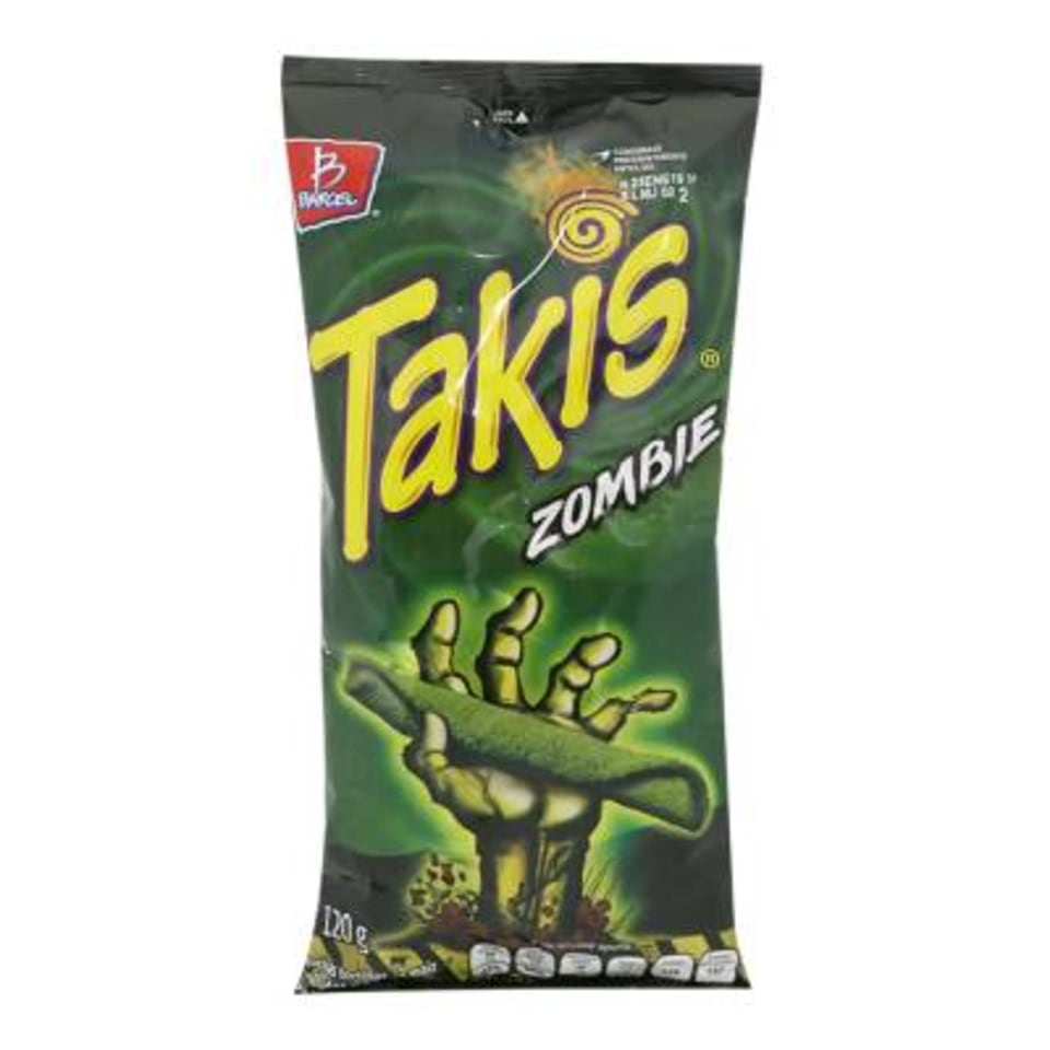 Takis Barcel zombie 120 g Walmart