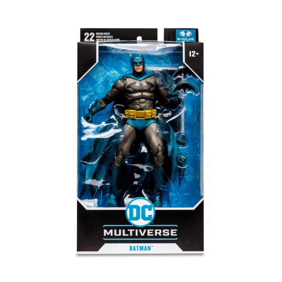 Figura Hush Batman Azul/Gris Variante Spin Master Mc Farlane Multiverse 7  Pulgadas | Walmart