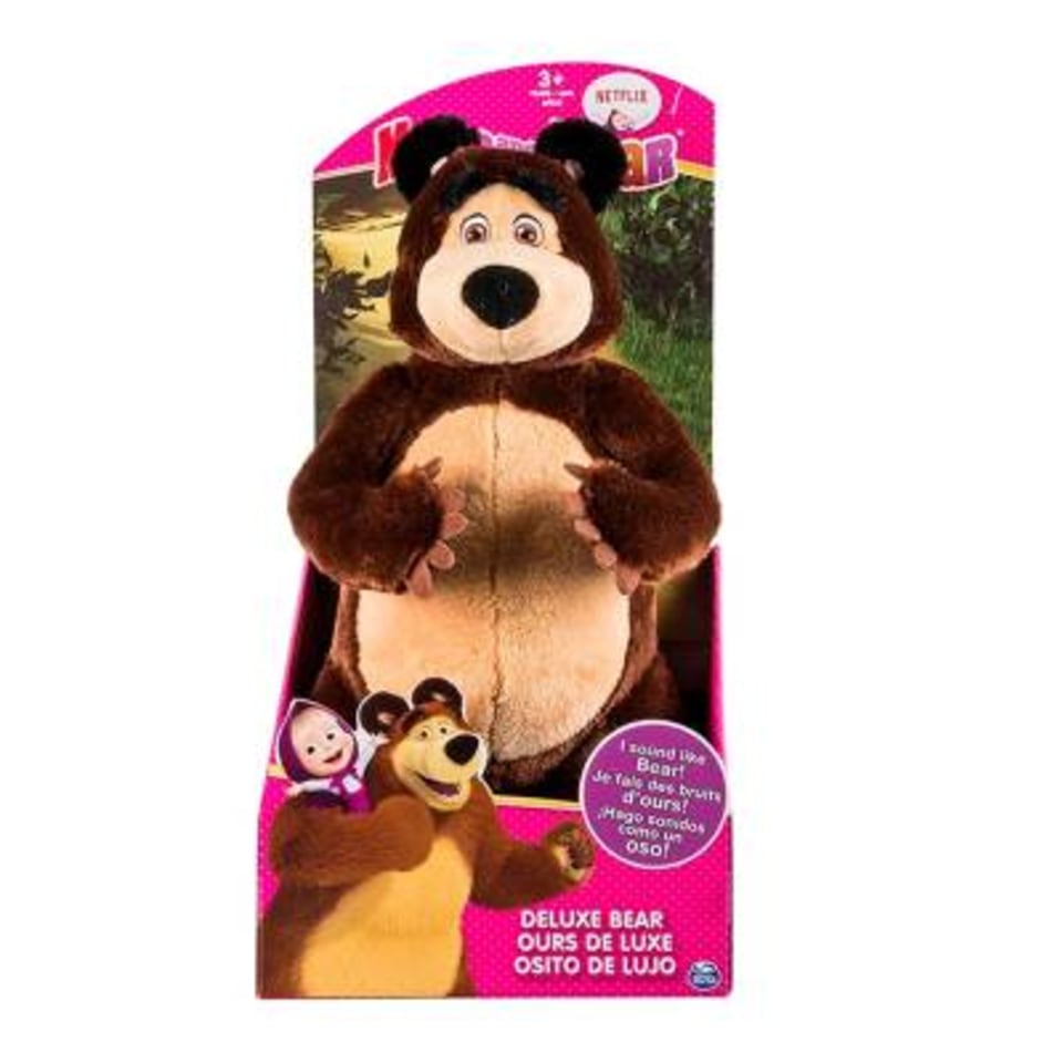 Peluche Spin Master Osito De Lujo Masha Y El Oso Walmart 