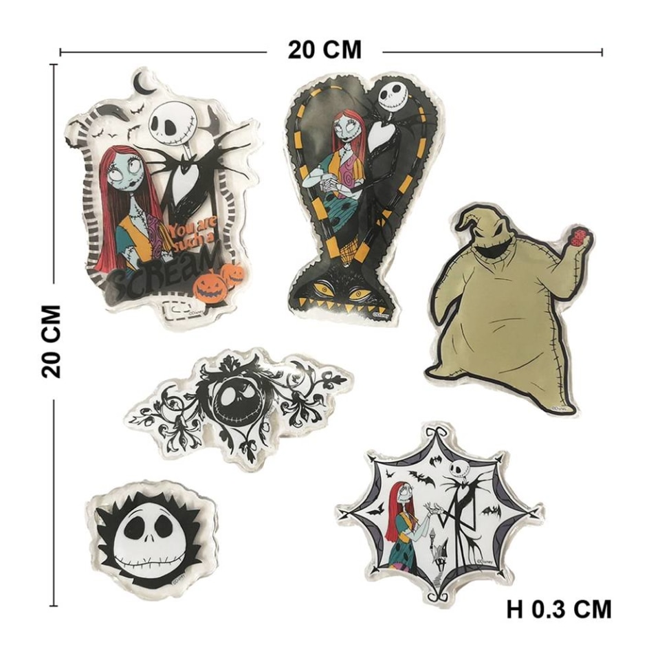 Estampas Decorativas de Halloween Prichos Disney El Extraño Mundo de Jack 6 pzas | Walmart Estampas Decorativas de Halloween Prichos Disney El Extraño Mundo de Jack 6 pzas | Walmart