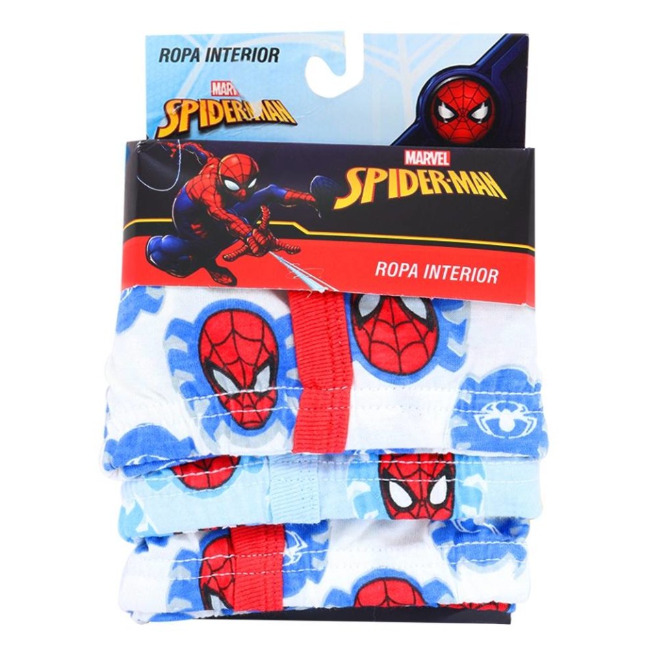 Conjunto de Trusas Spiderman Marvel Niño 2 Años 3 Piezas | Walmart