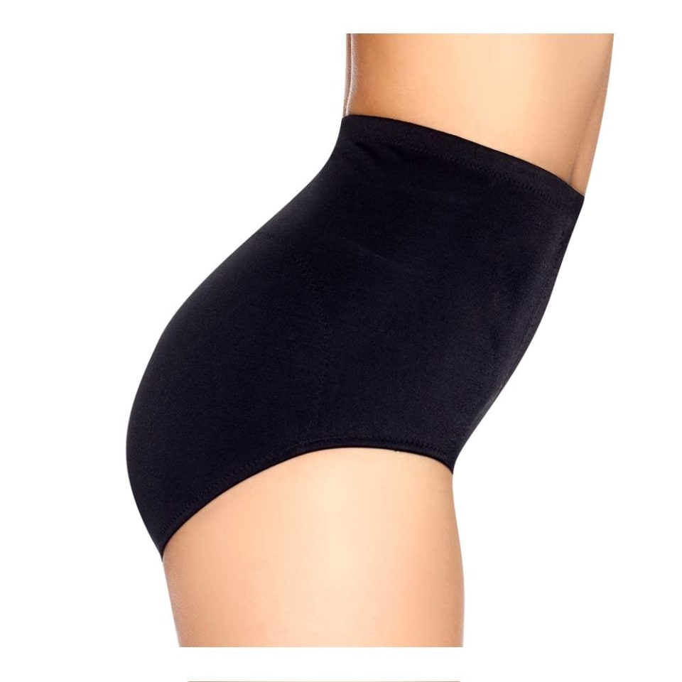 Pantaleta Control Ilusion Talla M Lycra Negro Walmart