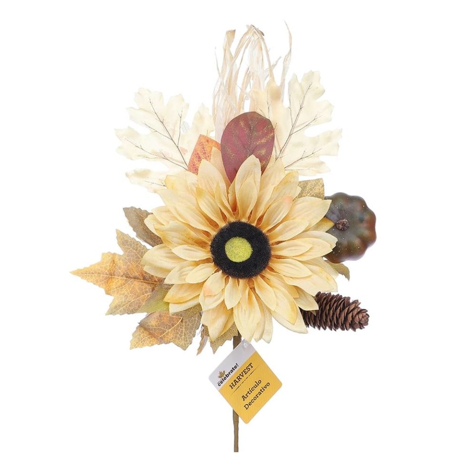 Pick Way to celebrate de Girasol Blanco 18''H | Walmart