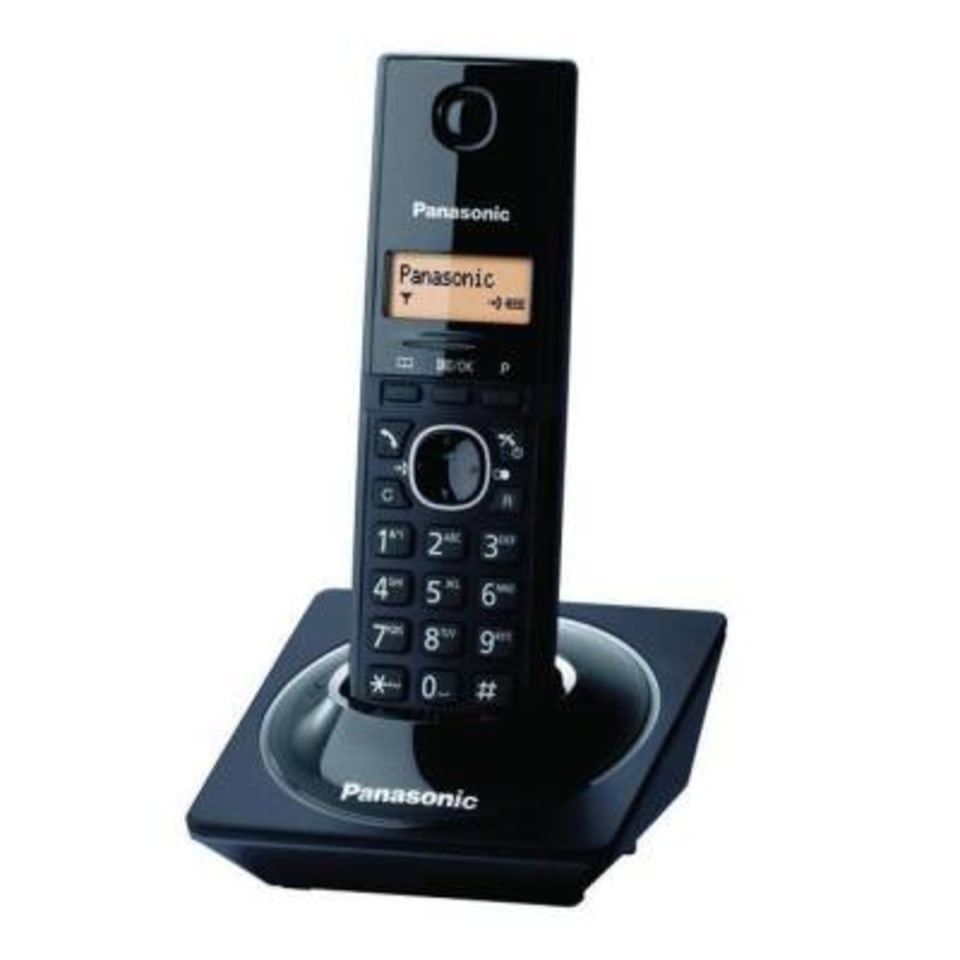 Teléfono Inalámbrico Panasonic Dect 60 Digital Negro Walmart