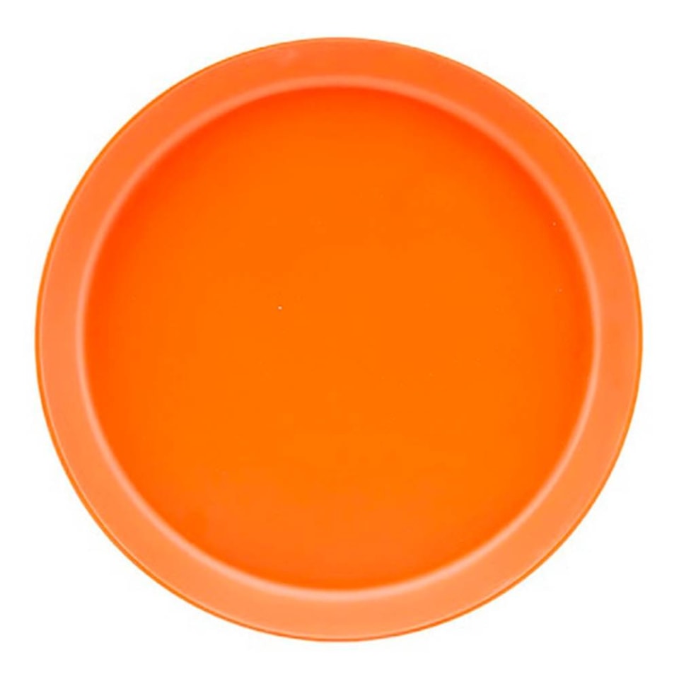 PLATO POSTRE MILLENIAL NARANJA
