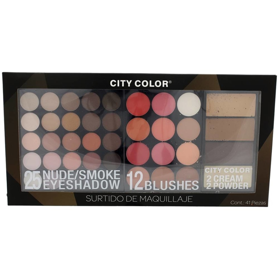 Surtido de maquillaje City Color 1 paquete con 41 pzas | Walmart Surtido de maquillaje City Color 1 paquete con 41 pzas | Walmart