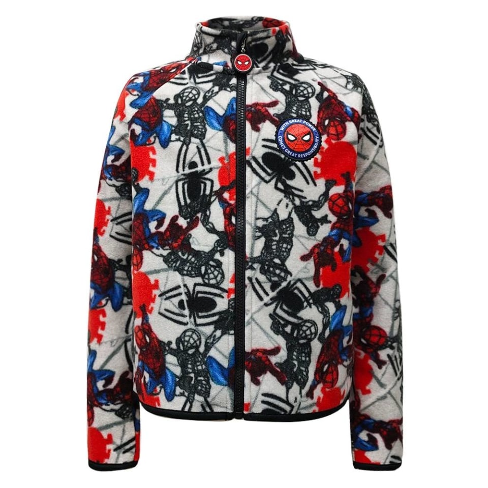 Chamarra Spiderman Talla 10 Polar Casual Multicolor | Walmart