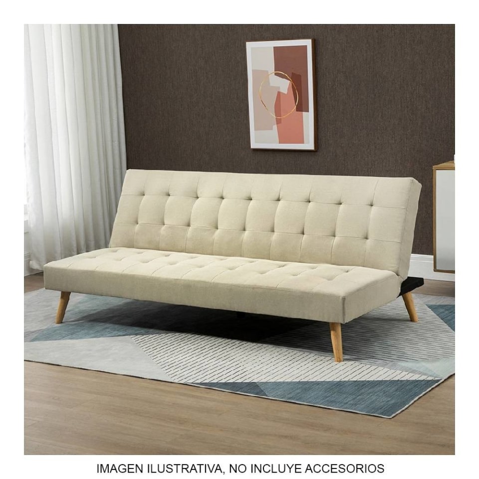 Sofá Cama HomeTrends Beige | Walmart