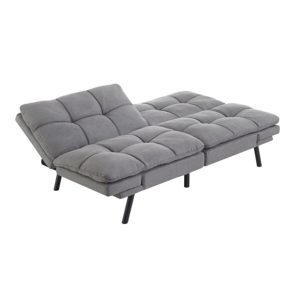 Sofá Futon Mainstays Memory Foam Gris | Walmart