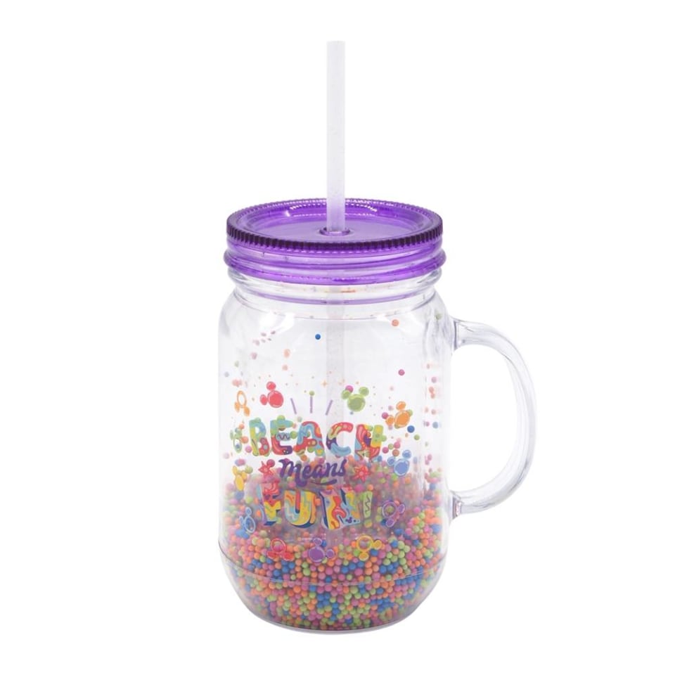 MASON JAR 400ML PURPUR