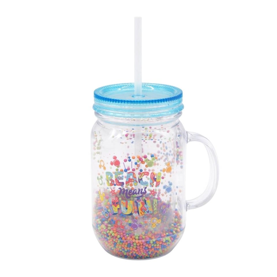 MASON JAR 400ML AZUL