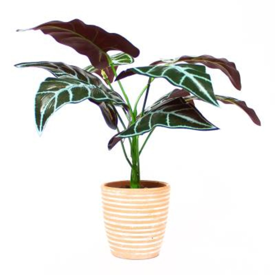 Planta Artificial Mainstays con Maceta Decorativa 40 x 35 cm | Walmart